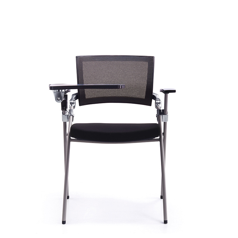 Home Office Desk Folding Chairs Ergonomic Mesh Backrest and Armrests for Modern Design