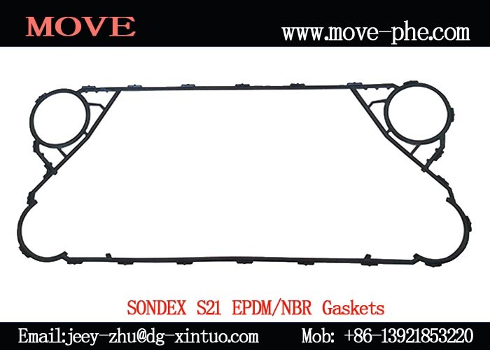 Supply EPDM Plate&Gasket Sondex S31A 1050*192mm Replacement Plate Heat Exchanger Spare Parts