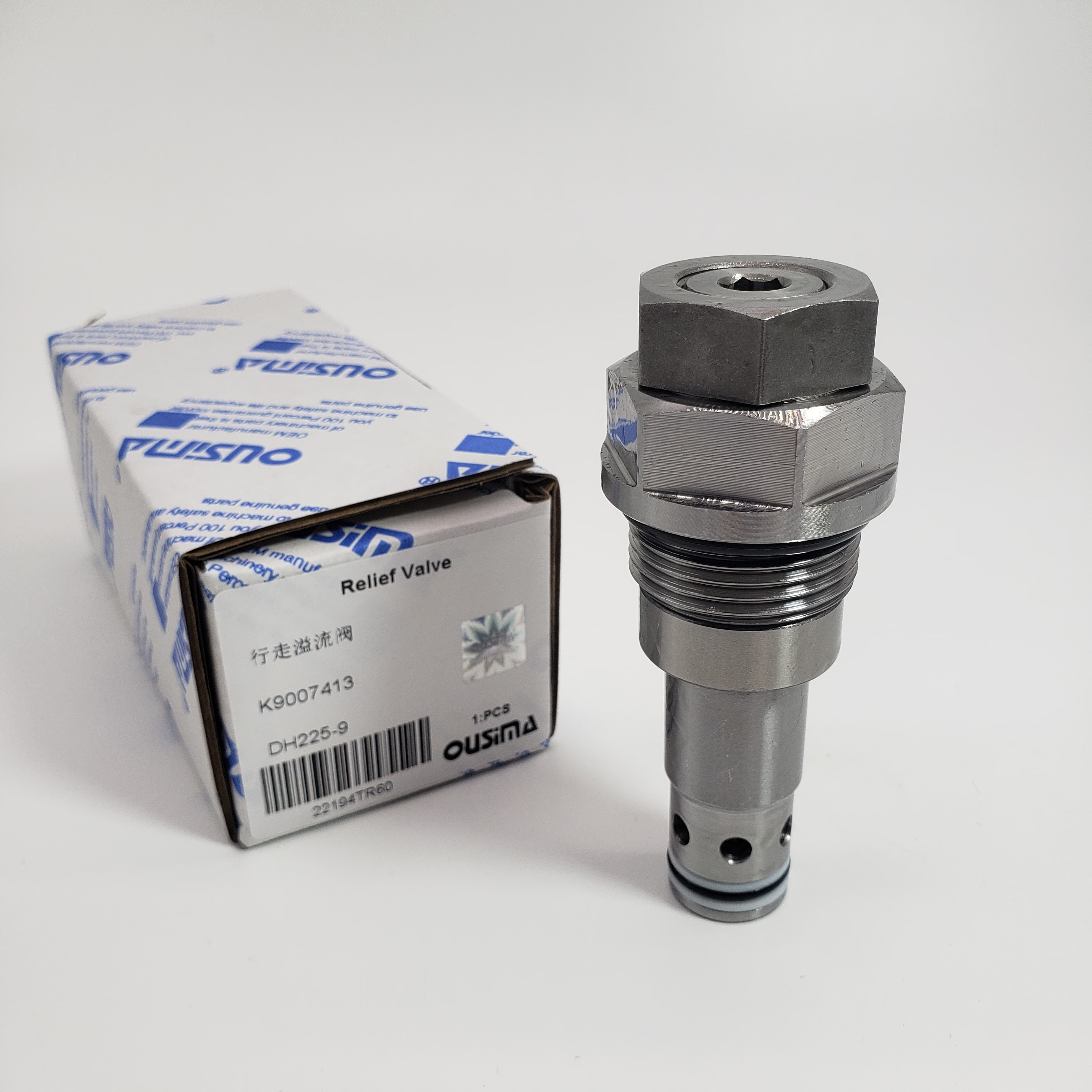 Travel Motor Relief Valve K9007413 For Excavator Doosan DX225-9