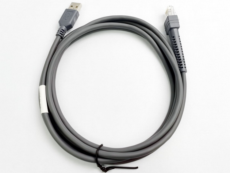 Sotesin 2M Usb Barcode Scanner Cable For Zebra Symbol Ls2208