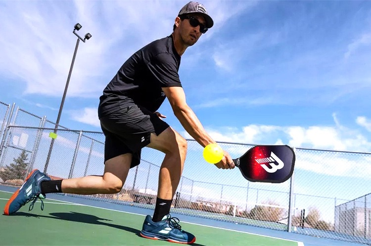 PP Honeycomb UV Print Carbon Fiber Pickleball Paddle Customized Logo