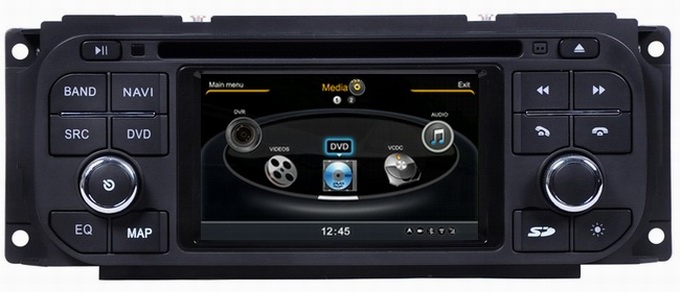 Ouchuangbo DVD Multimedia GPS Navi S100 platform Jeep Liberty Caravan Concorde Durango
