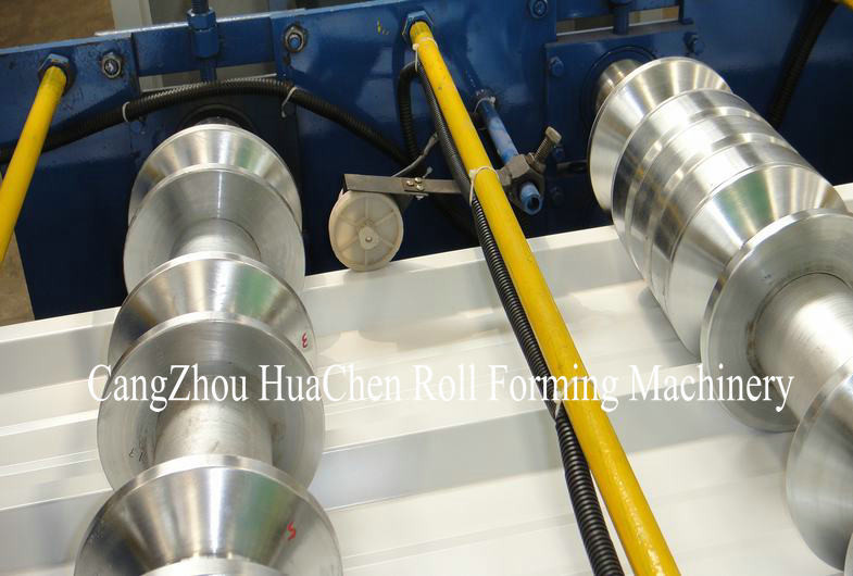 Automatic Roofing Roll Forming Machine Cold Rolled Steel Panel Forming Line