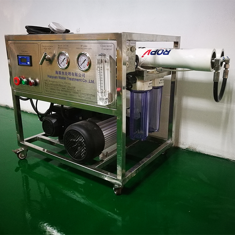55KW Containerized Solar Powered Desalination Plant DOW membrane