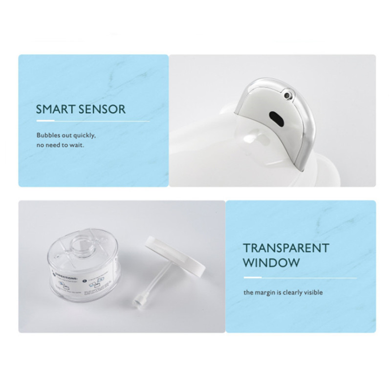 4CM Touchless Foam Soap Dispenser Countertop 200ML Dog Cartoon