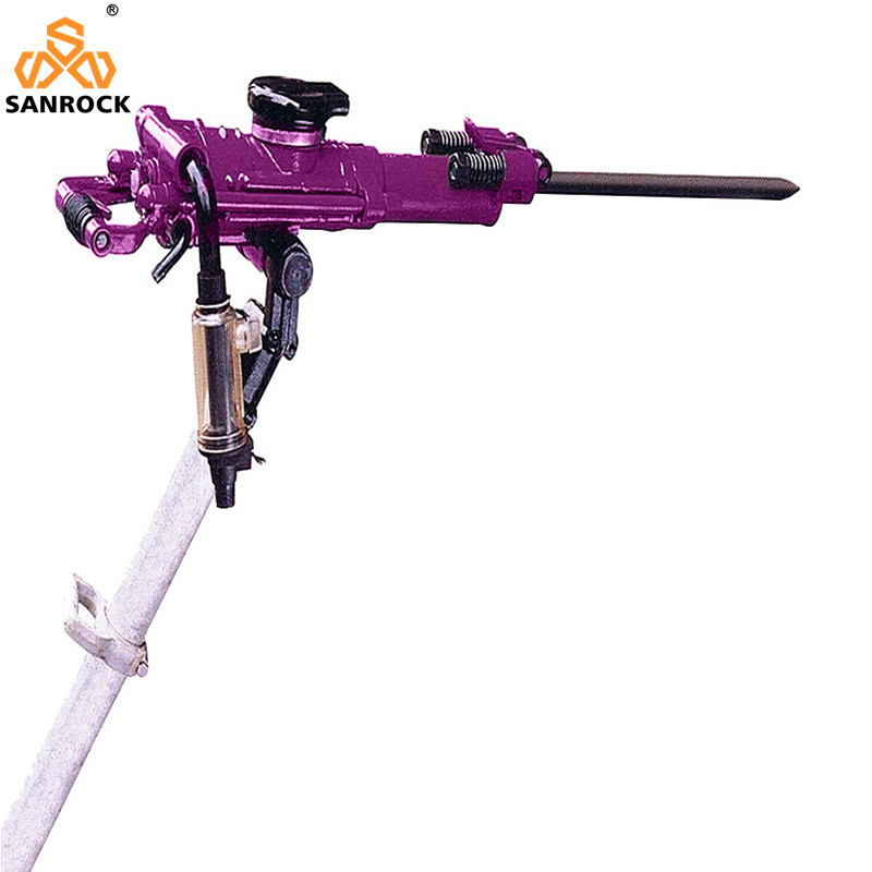 Hand Held Air Leg Jack Hammer Pneumatic Rock Drill YT24 Small Rock Drilling Machine