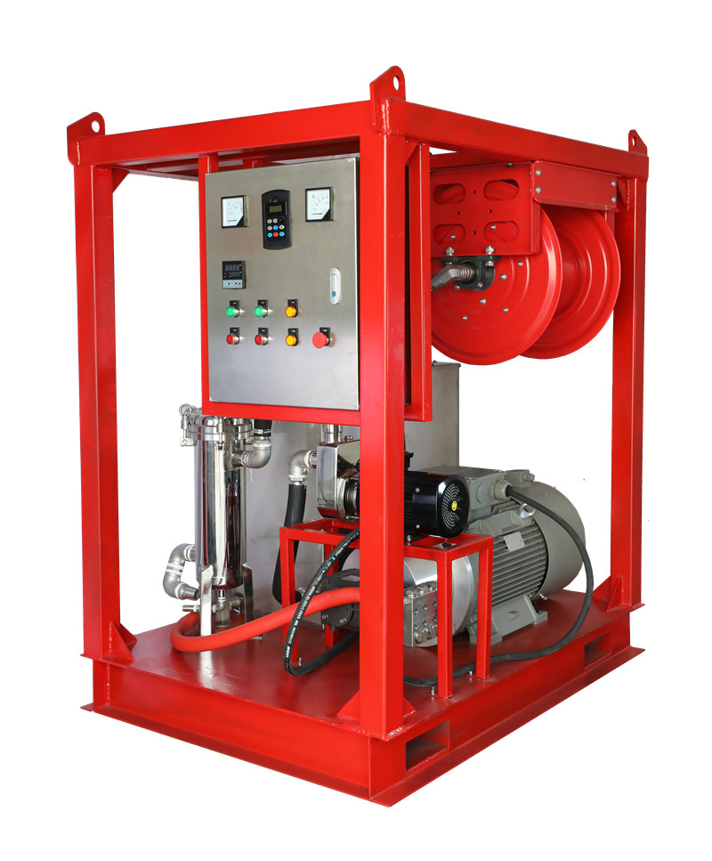Cavitation Jet Underwater Cleaning Machine 2900psi 14.74gpm Min 30kw