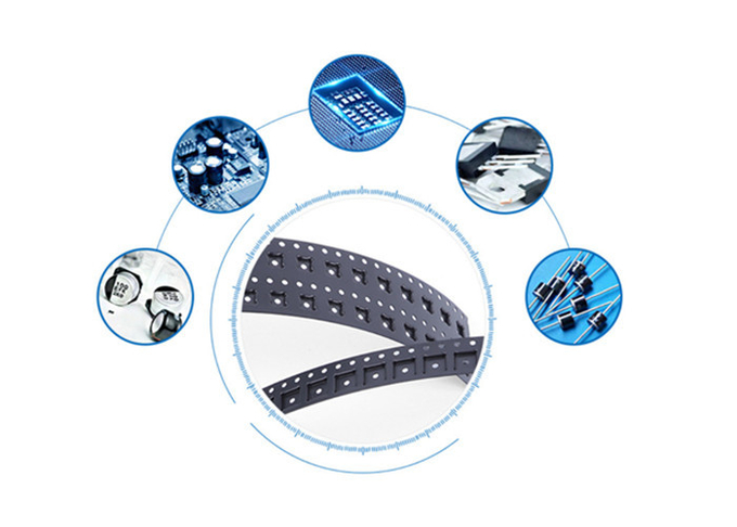 SMD Components LED Packing Embossed Carrier Tape Plastic Reel 8mm 12mm 16mm Width 3