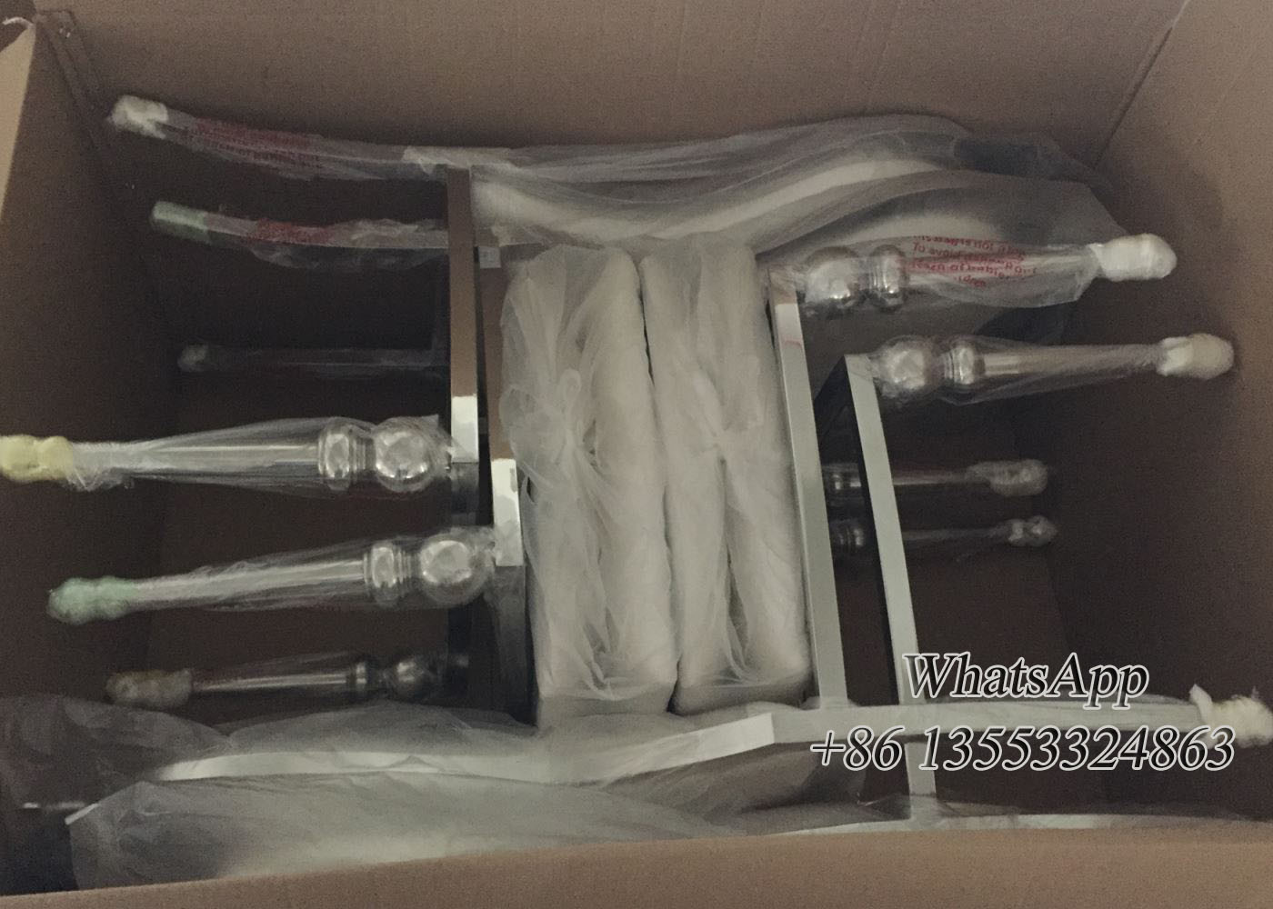 Dining Room Chairs With Stainless Steel Legs For Product From China (YS-8)
