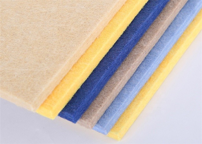 9mm PET Polyester Fiber Acoustic Panel , Modular Design Sound Absorbing Panels