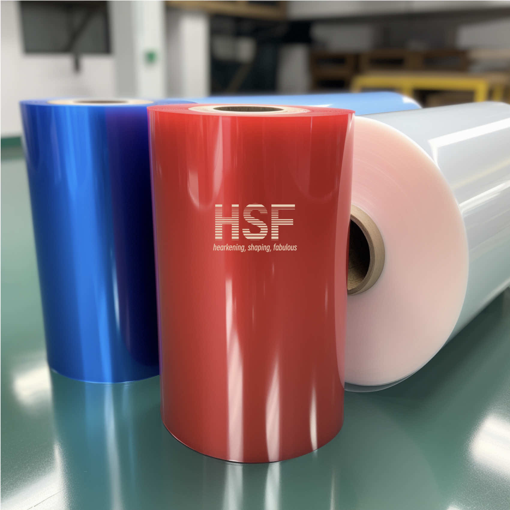 Opaque White 60 micron High Density Polyethylene Film For Packaging