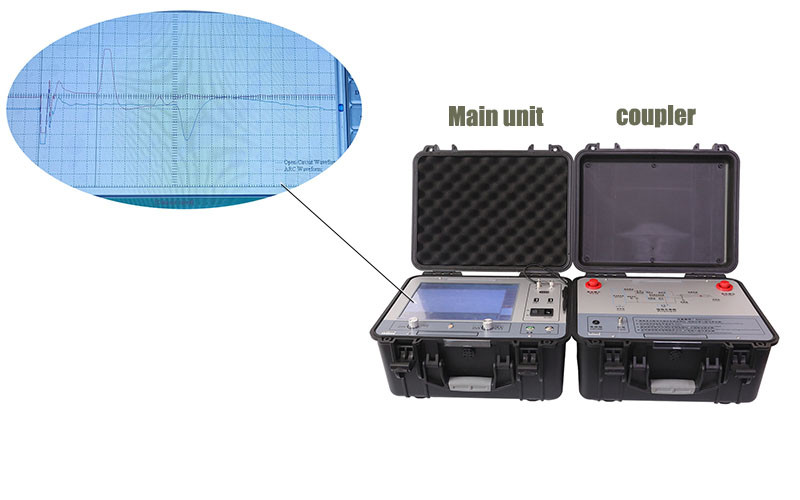 35kV TDR Underground Cable Fault Pre Locator Multiple Pulse Test Cable Fault Distance