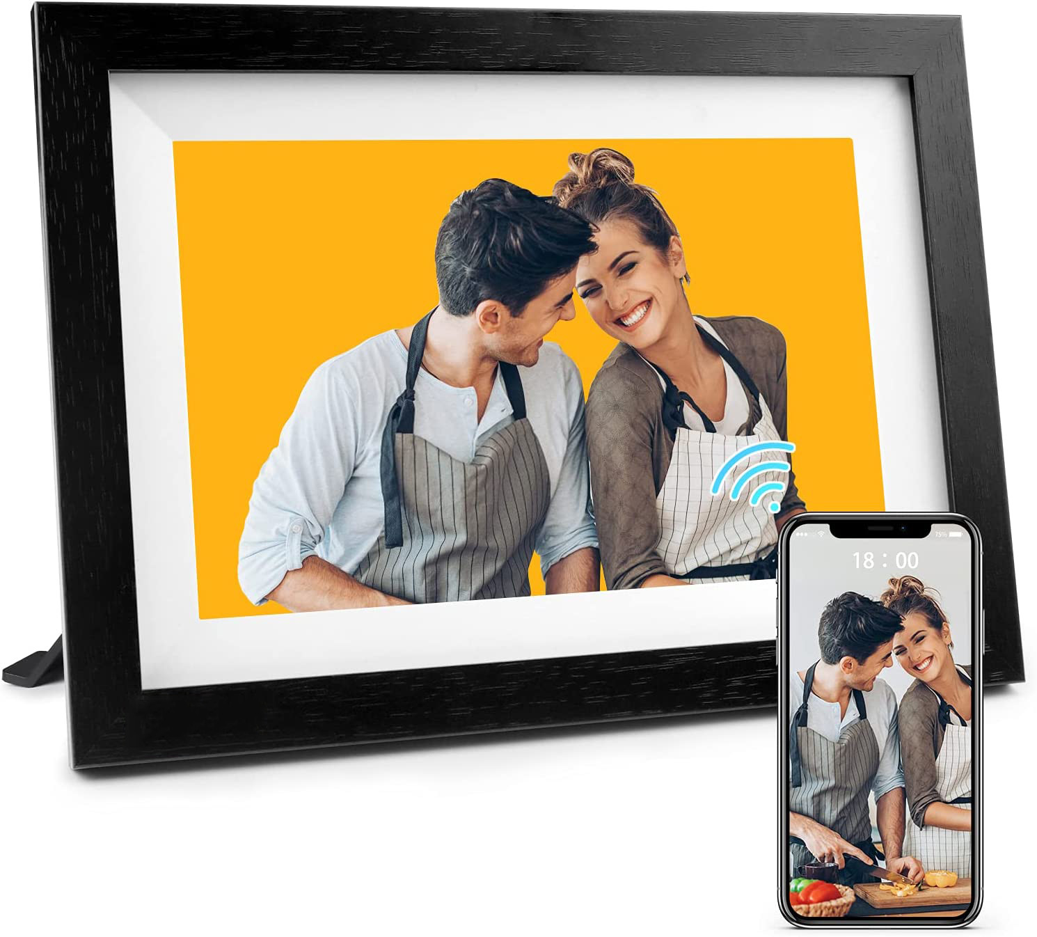 10 Inch RK3126 Quad Core Digital Photo Frame with LED Display and 1280*800 Resolution