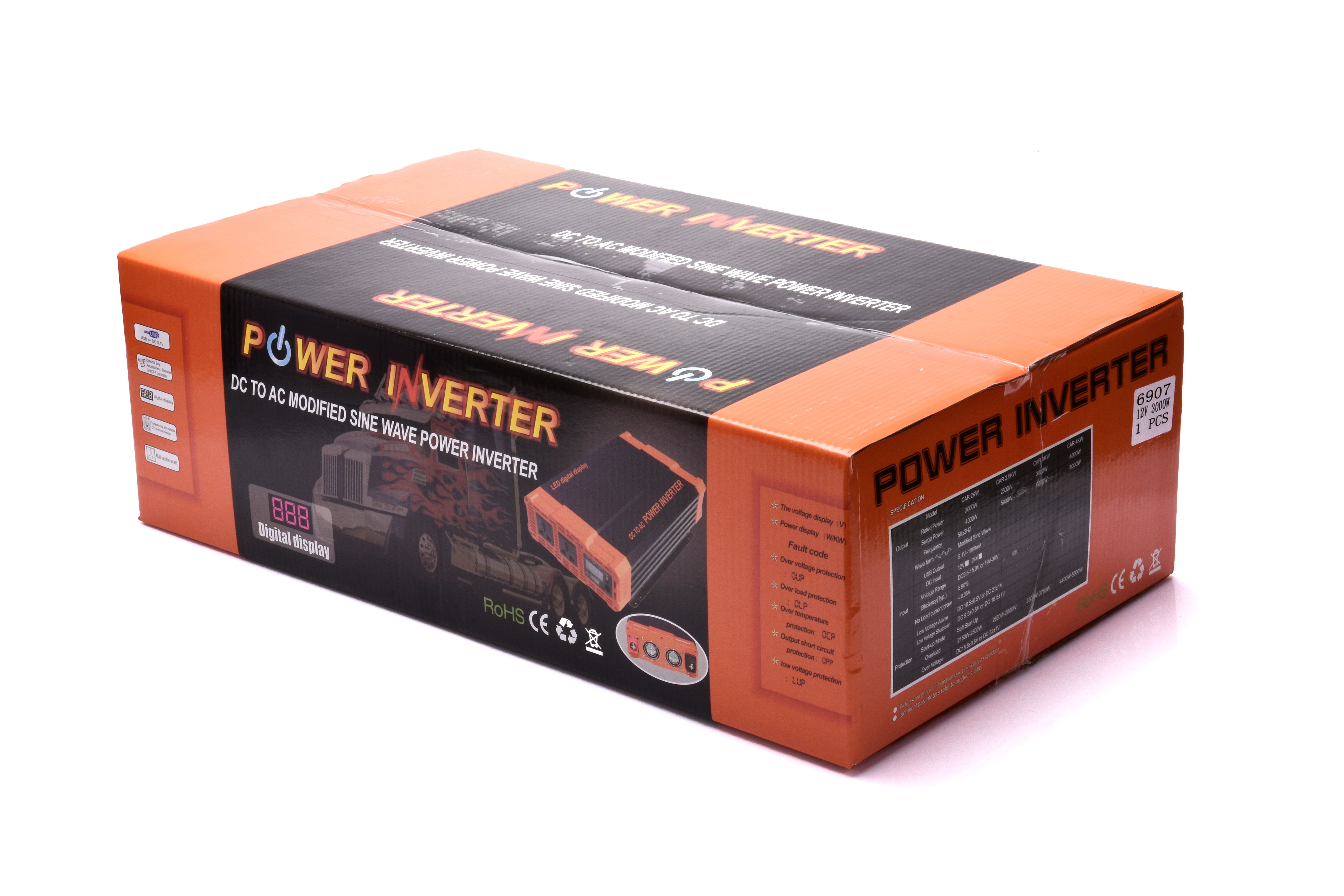 Customizable Logo Off-Grid Hybrid Low Frequency Solar Inverter 3Kw Manufacturer Golden Supplier Solar Inverter