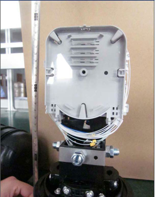 Mechanical Seal Fiber Optic Enclosures 12cores / PLC Network Electrical Enclosures 4 Port