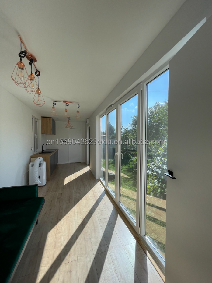 40ft Easy Installation Glass Door Prefabricated Living Container Room for Hotel Accommodation