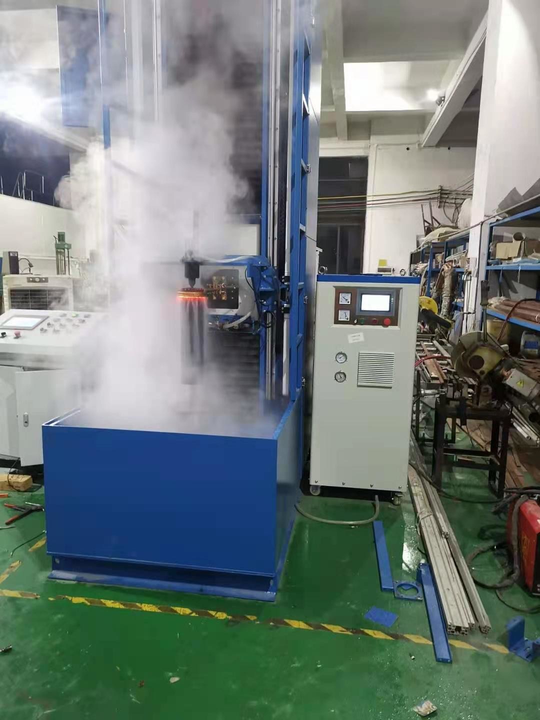 ORD-3000MM Induction Hardening Machine For Hardening Tempering Shaft Pipe Rolling