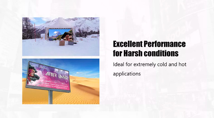 P6 P8 P10 IP65 Waterproof Fixed Transparent Led Display screen for Advertising