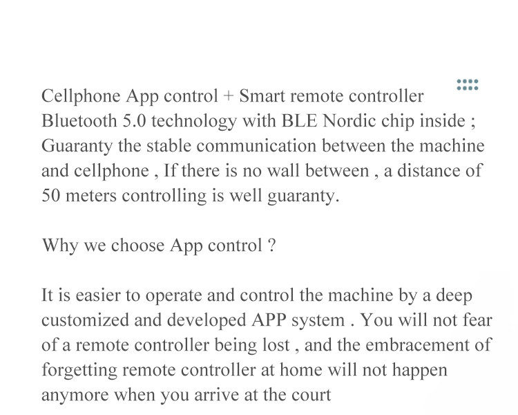 Tennis ball machine APP Control Padel PT-Smart Pri