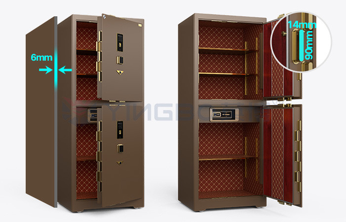 Security Solid Steel Luxury Large Safe Box Biometric Fingerprint Lock YB/ZY-180D