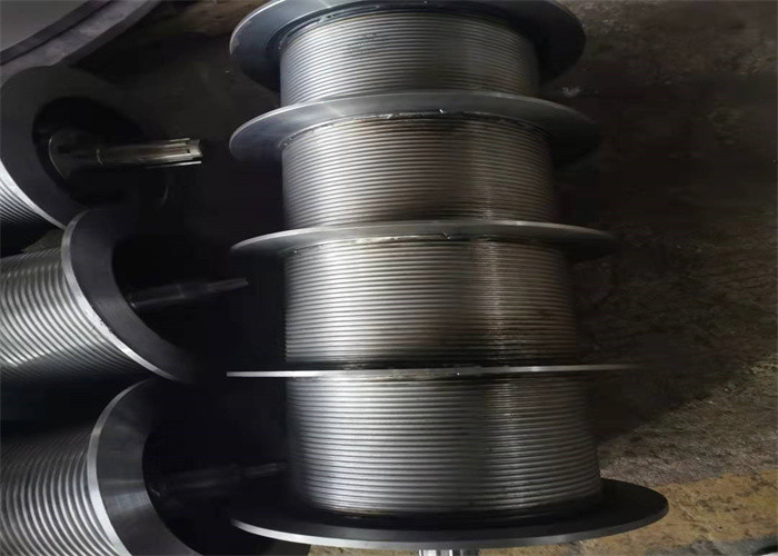 Q235 Steel Single Drum Lebus Sleeve For 220 Volt Electric Winch