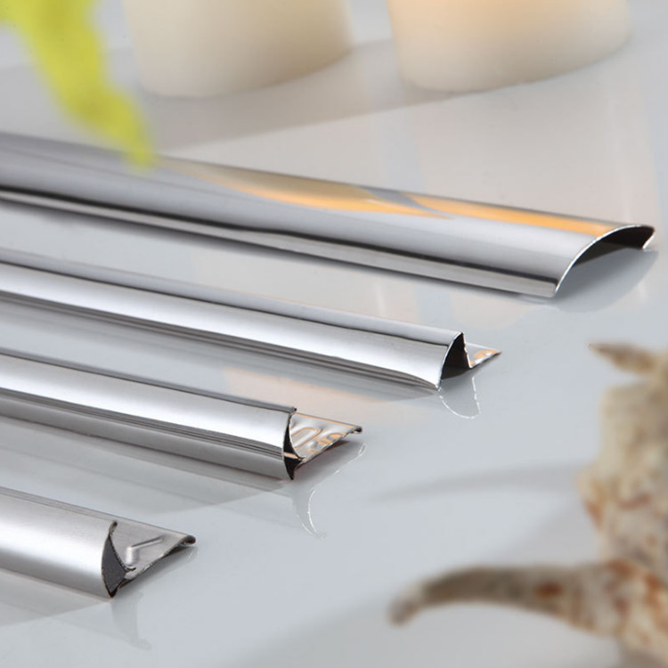 Free sample stainless steel tile trim u shape polished ss profile