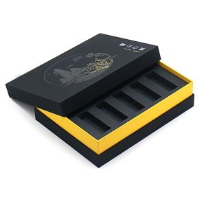 Biodegradable Recycled Gift Packing Box Perfume Set Box With Inserts