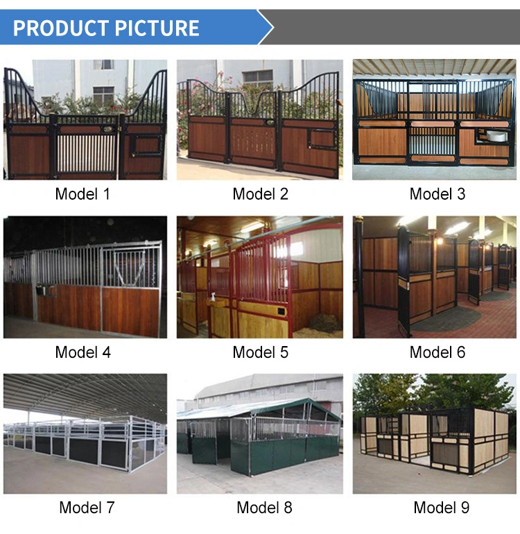 Outlet Horse Stables Customized Racecourse Equestrian Club Fence Construction Panels