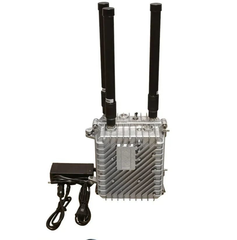 150W 3-Band 700-1100MHz Stationary Anti Drone System