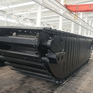 Buy cheap Heavy Duty Amphibious Excavator Floating Pontoon Undercarriage Digger System product