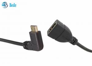 Buy cheap Angled Mini HDMI Male to HDMI Female Cable Adapter Connector 4 Directions Up-Down-Left-Right product