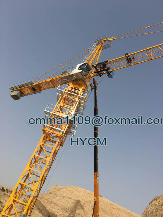 Tower Crane Model 500-7050 Huge Slewing Gear Anchor 70m Long Boom