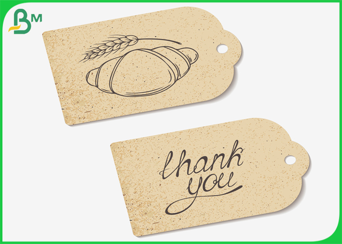 Moisture Proof 0.55mm Washable Kraft Paper For Fashion Handybag 150cm * 100m