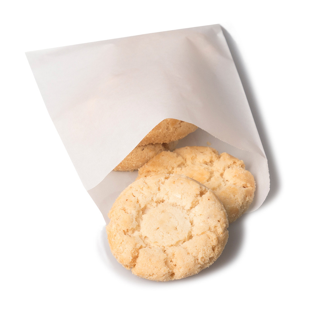 Food Grade Transparent Glassine Paper Bags For Tableware