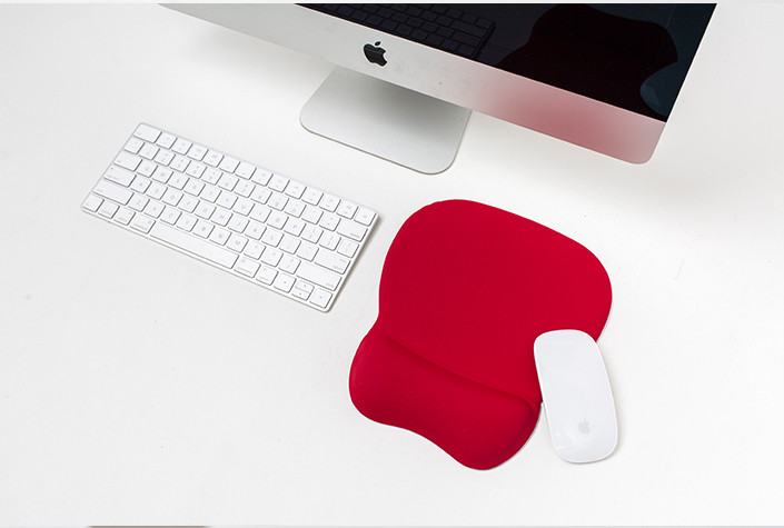 Superfine Fibre Memory Foam Mouse Pad With Wrist Support