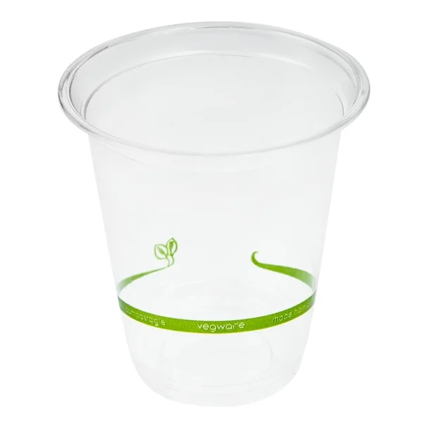 Bulk Clear Biodegradable PLA Cups For Espresso Coffee Customized