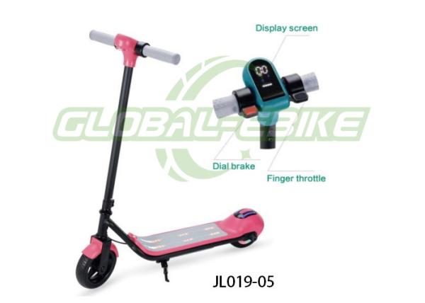 6.5 Inch 130W Kids Electric Scooter with TPR Handgrips Electric Brakes 24V