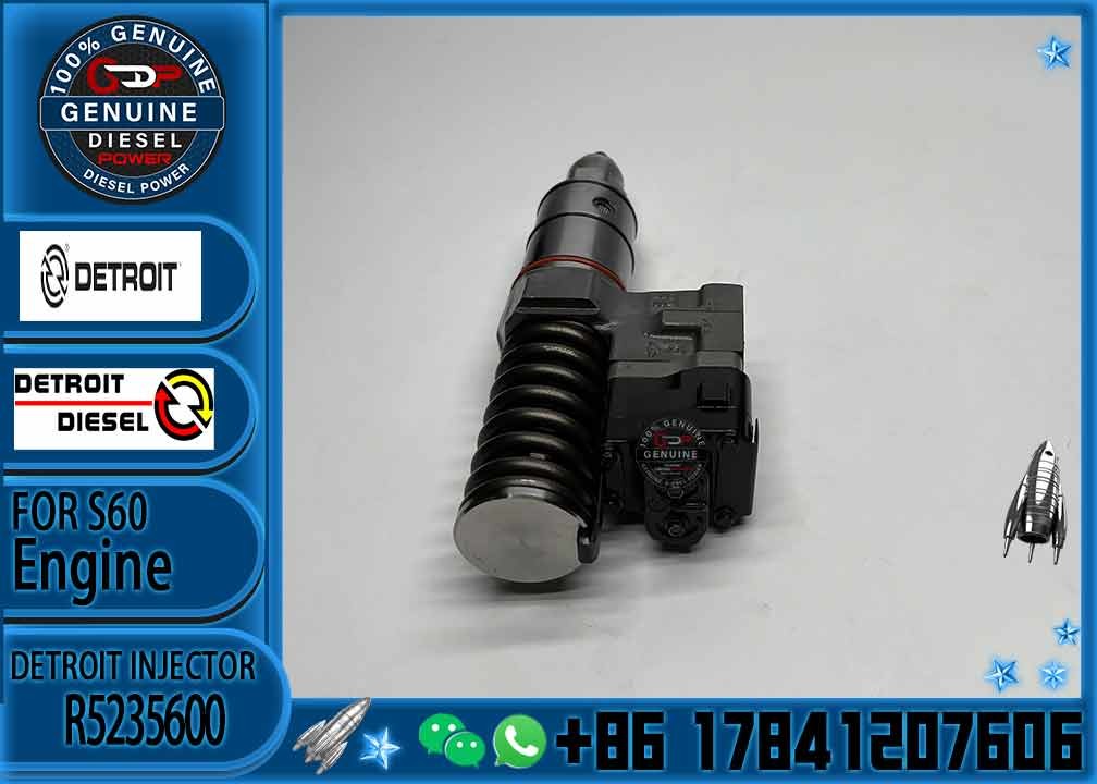 R5235600 For Detroit Diesel 50 60 Series Diesel Fuel Injector 5235600 For Advance, Agco, Autocar, Ford, Freightliner, Ke