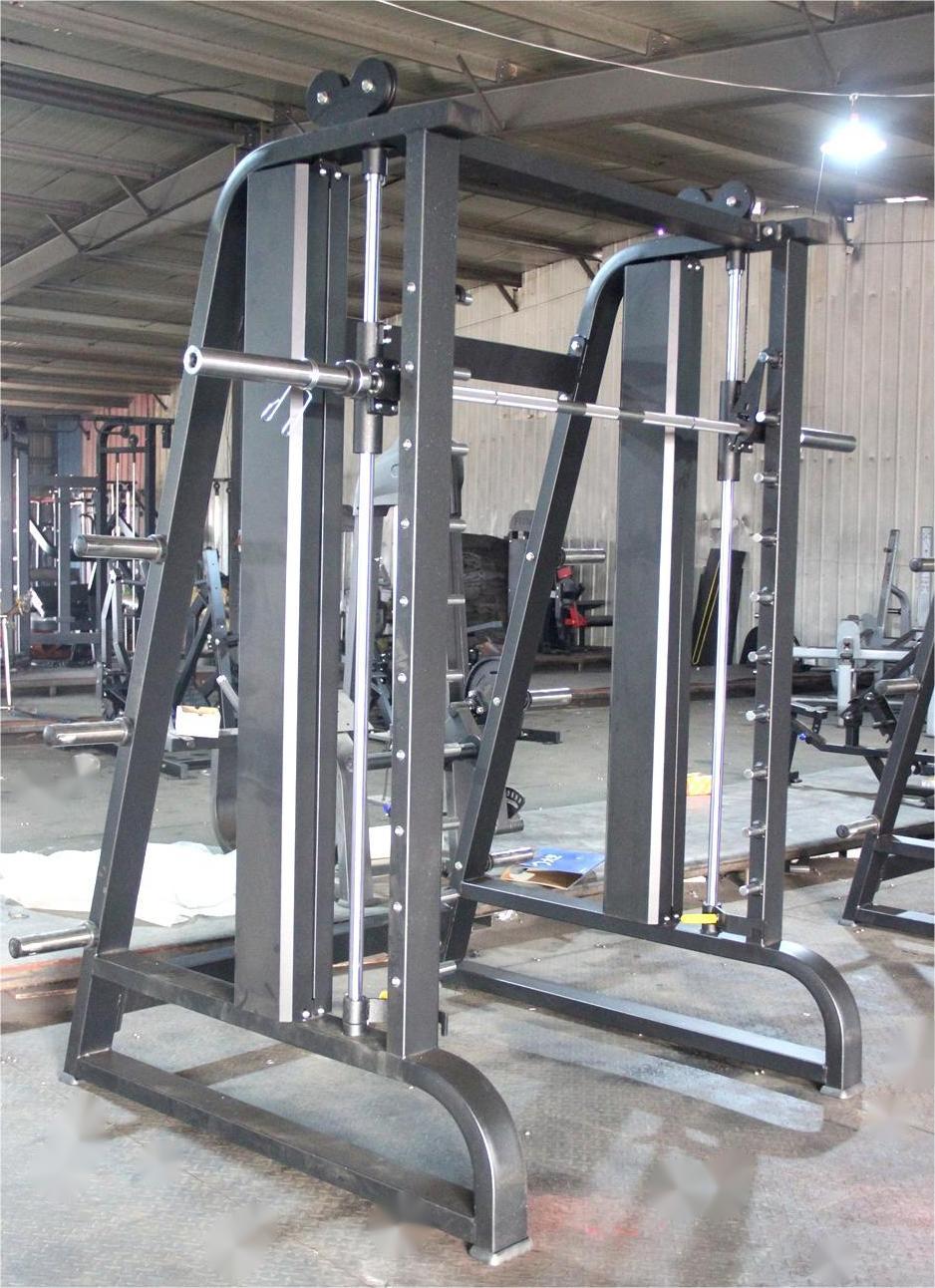 Multi-Function Metal Squat Rack Smith Machine Customizable Logo Indoor Use Unisex Exercise Station Chest Shoulder Back Legs Arms