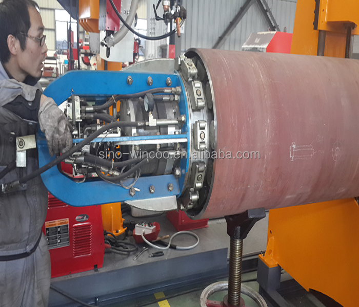 Automatic 200KG Weight Internal Pipe Clamp For Oil Pipeline Mouthpiece Pipeline Internal Clamp