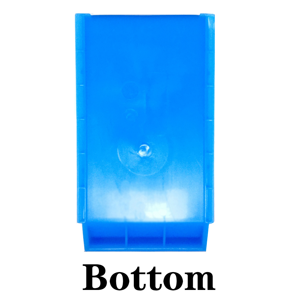 10x10 15 X 15 13x13 Plastic Storage Bins Plastic Stackable Hang Storage Bin Warehouse Tool Parts