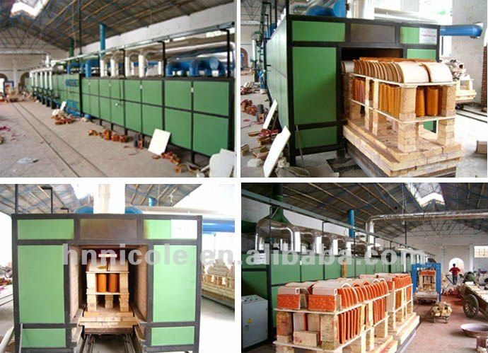 Plain Chinese Ceramic Roof Tiles Green Glazed Handmade Clay Roof Tiles