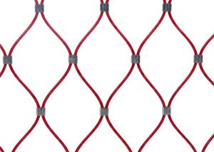 Buy cheap Staircase Railing 2.4mm Inox Wire Mesh 316L Diamond Shape Metal Mesh product