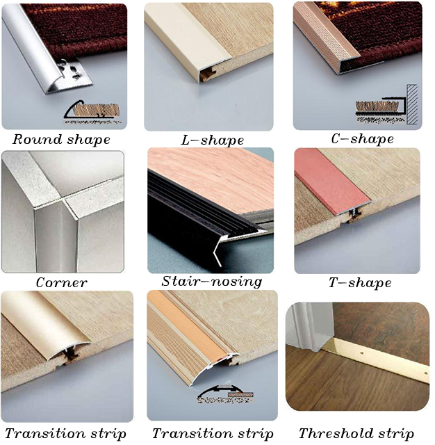 Sustainable External Corner Tile Trim Edge Protection Angle Tile Trim