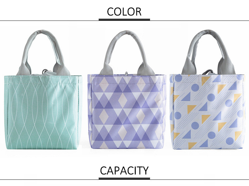 Water Resistant 600D Oxford Thermal Insulated Lunch Cooler Bags
