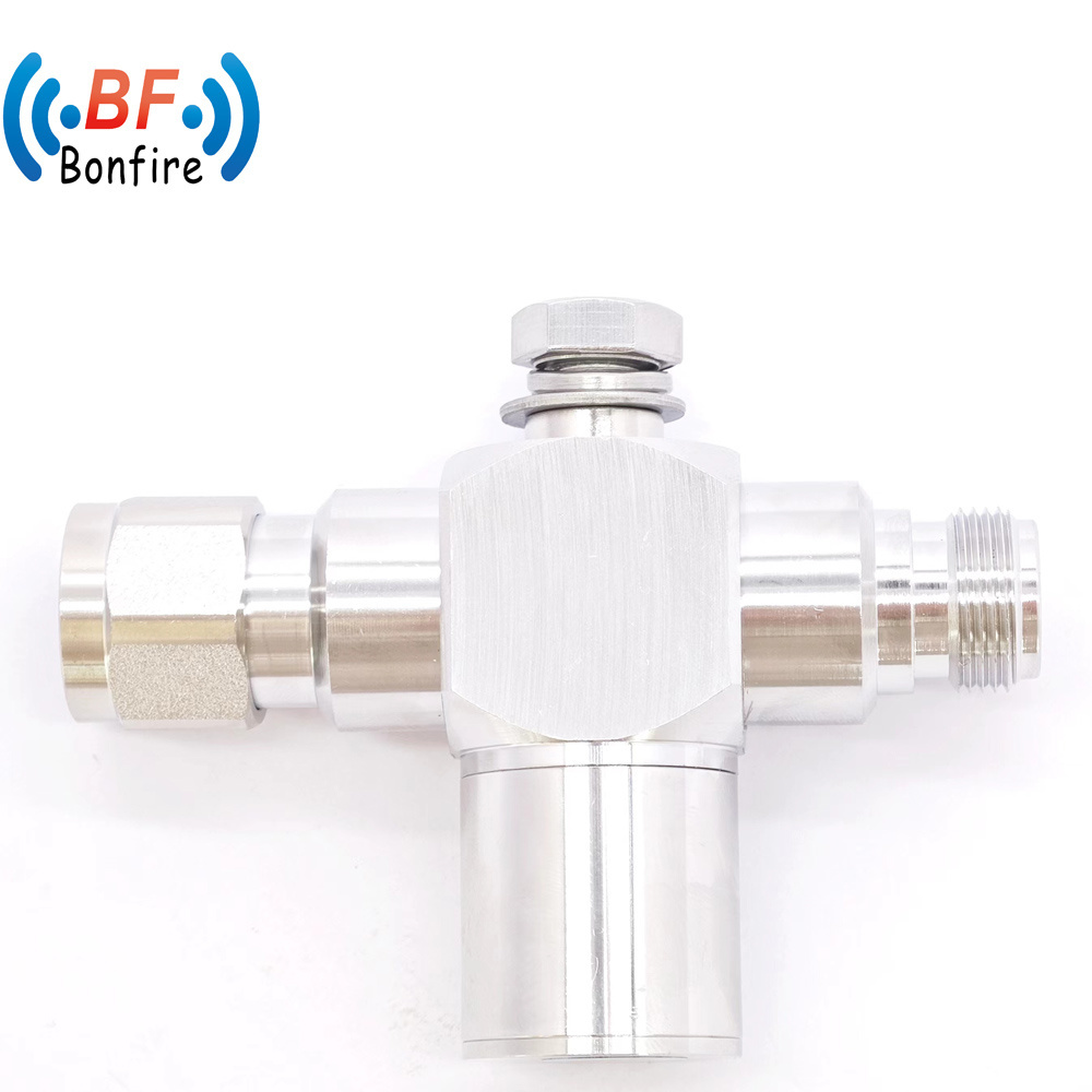 N to SMA Lightning Surge Protector 3GHz N Jack Bulkhead to Female RF SMA Connector Coaxial RF Connector Lightning Arrester