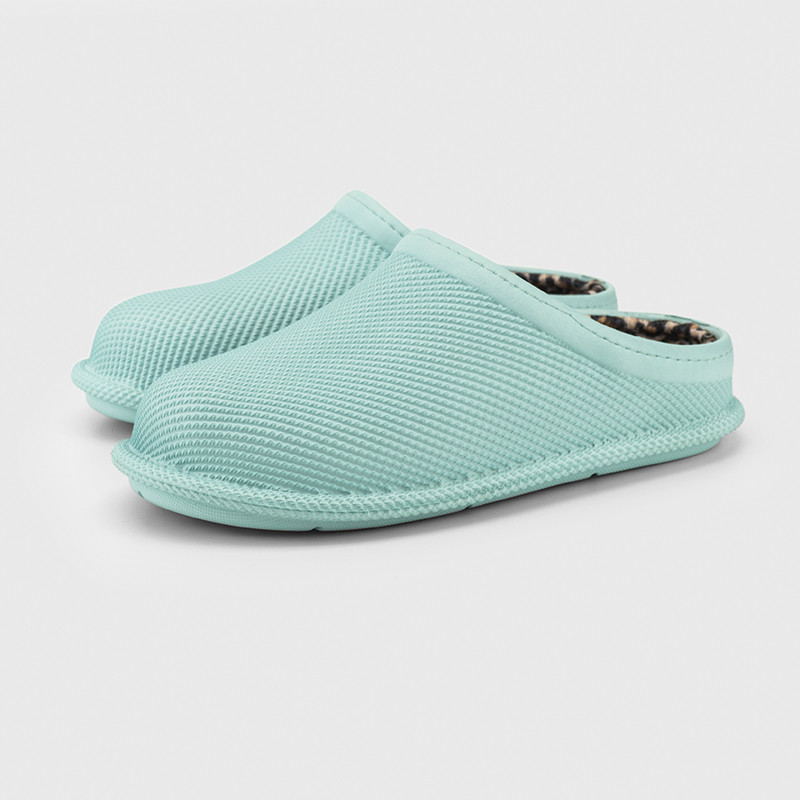 EVA Winter Fur Slippers , Slip Resistant Winter Fur Slippers