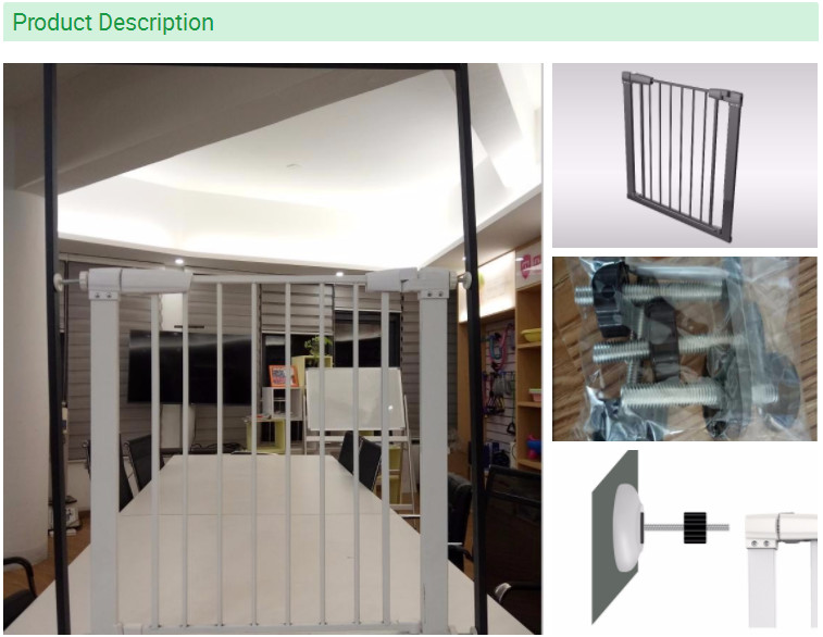 Baby Safety Product Child Baby Safety Door Fence Guardrail Home Safety Item