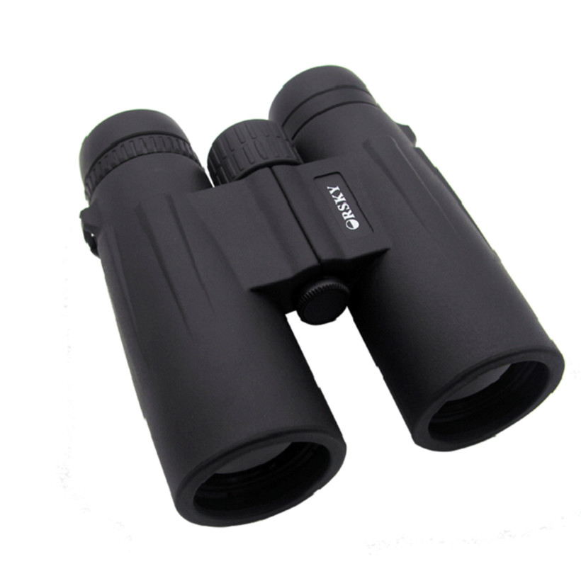 10X42 Black Compact Folding Binoculars For Traveling / Hunting