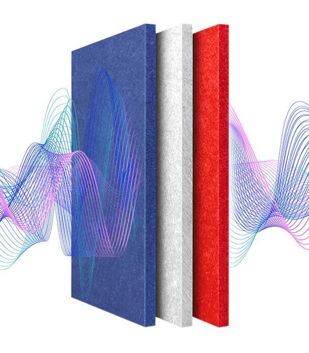 Interior Polyester Sound Absorbing Panels Bedroom 4x8